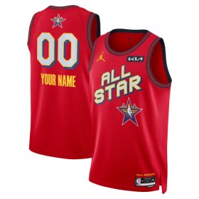 All-Star 2025 Custom Jordan Punainen Miesten Pelipaidat Swingman